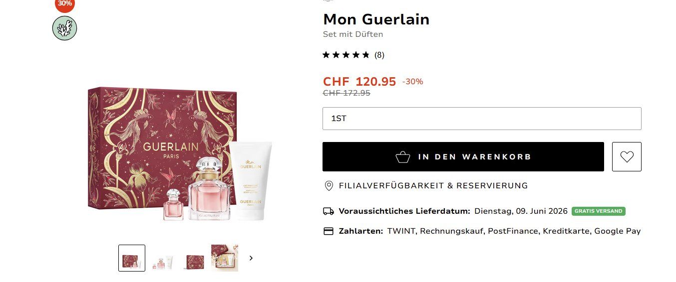 Guerlain Profumi & Eau de Toilette: Guerlain Mon Guerlain Set mit Düften – Nuovo (secondo la descrizione) da Rünenberg venduto da Alina_malina 3