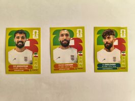 W Cup 2026 Iran N° 14, 15, 20