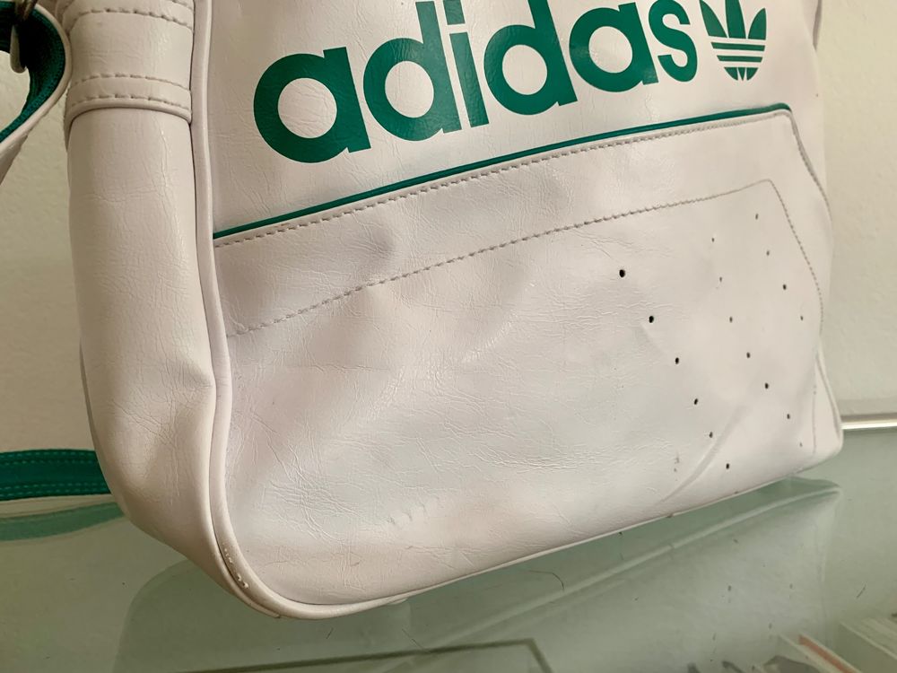 Adidas tasche grün weiß online