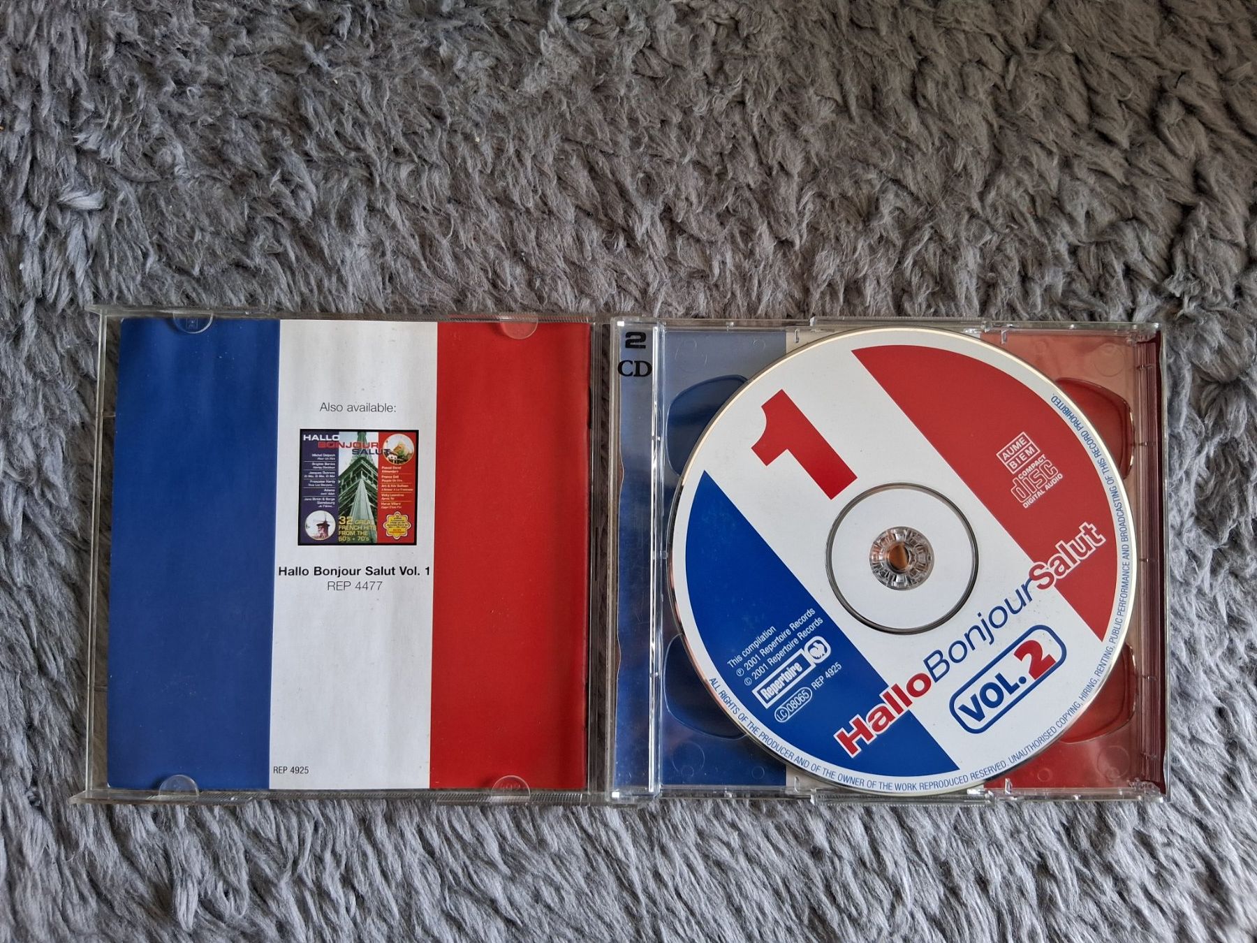 CD: HALLO BONJOUR SALUT  VOL.2  CD – Usato da Wetzikon ZH venduto da Ramones01 2
