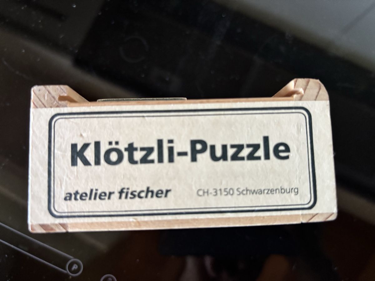 Puzzle: Klotzli puzzle – Usato da Delémont venduto da vcx 6