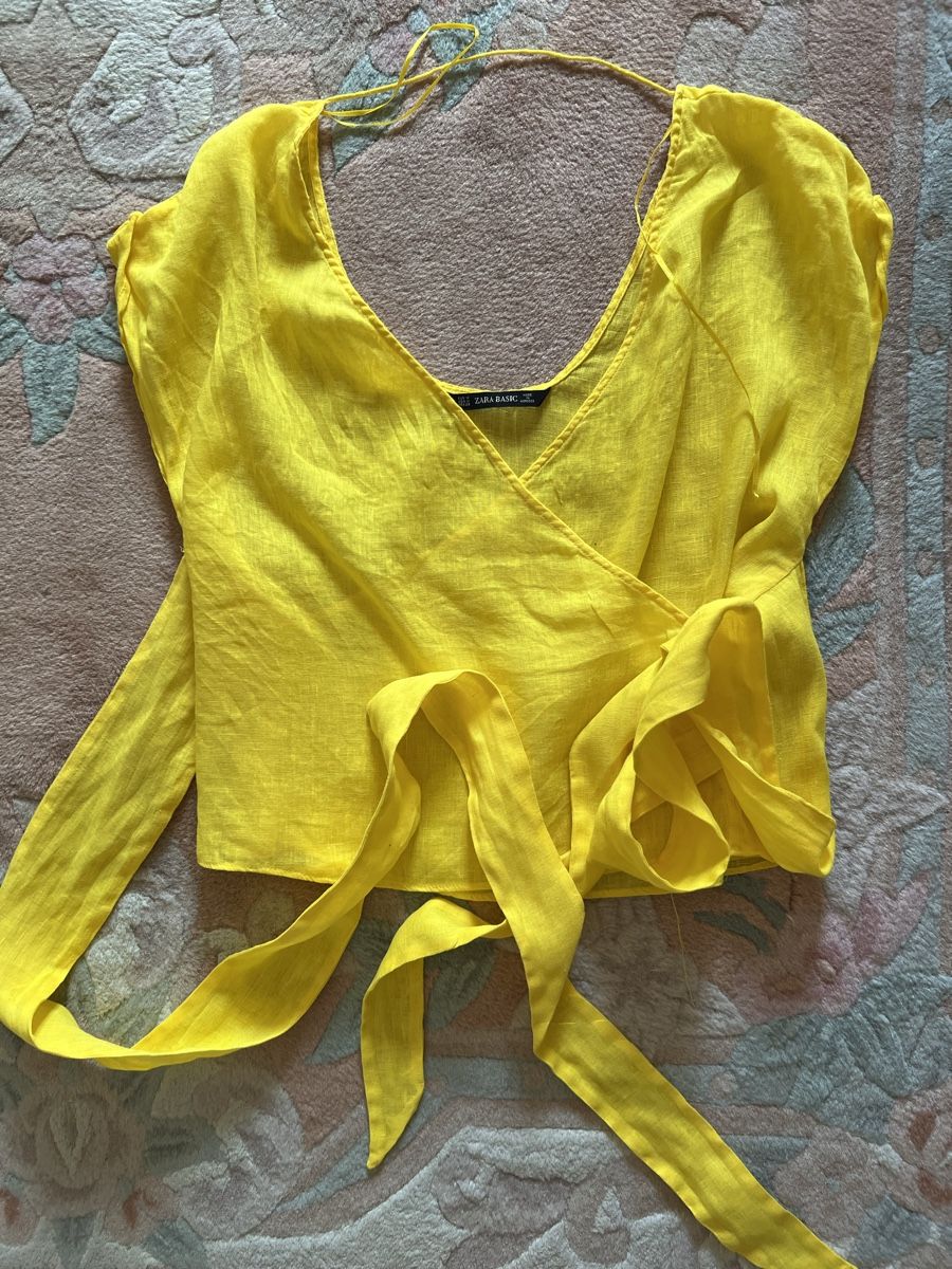 Zara Tops: Zara Leinen Top Gr.M – Gebraucht aus zürich von kira.jj 1