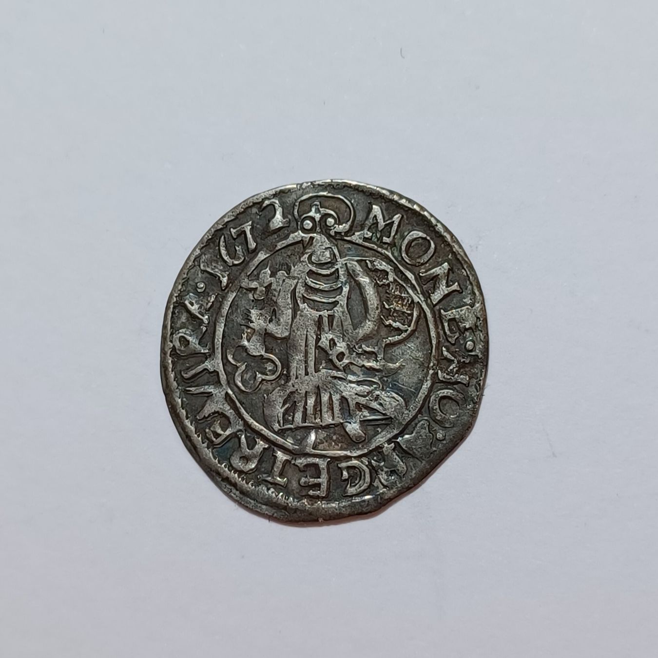 Tutti le monete: 4 Pfennig 1672 Erzbistum Trier – Usato da Pfäffikon ZH venduto da Welt_Muenzen