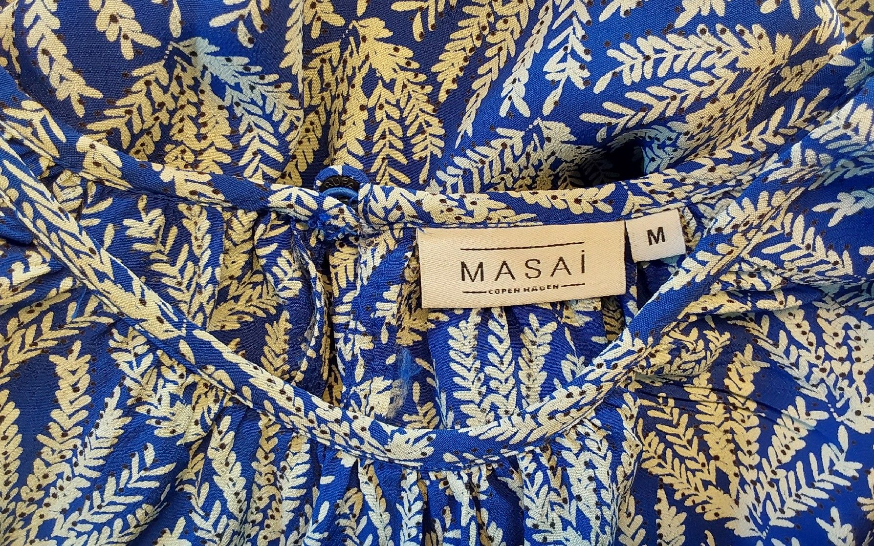 Blusen: Bluse Tunika Masai M Viskose blauweiss – Neu (gemäss Beschreibung) aus Köniz von scopello12 3