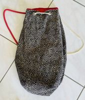 Rucksack im Stoff der Tigerfinkli / gefüttert 