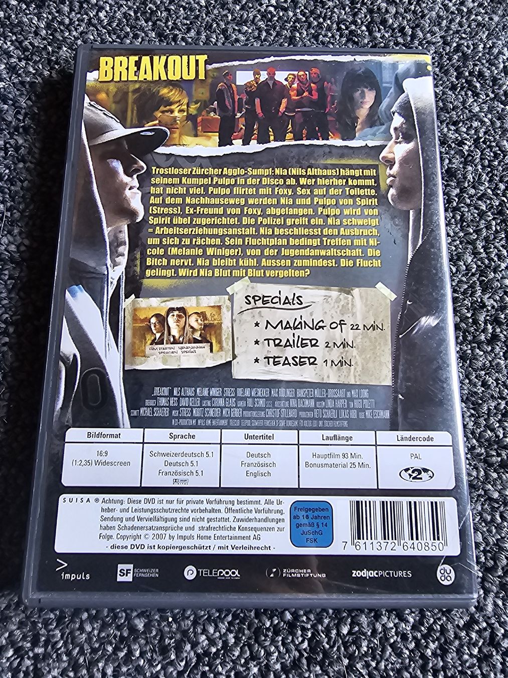 Tous les DVDs: DVD Breakout (21981) – D'occasion à Ruswil par jan_bxl5 1