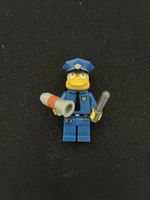 Minifigure Poliziotto Simpson con accessori