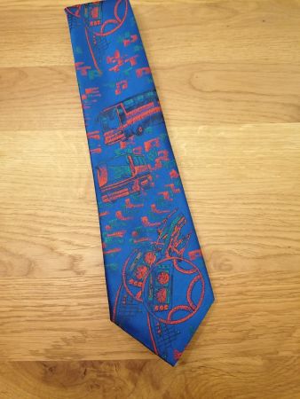 Sediafil  Bus-Motiv Krawatte 100% Polyester - Nr. 188