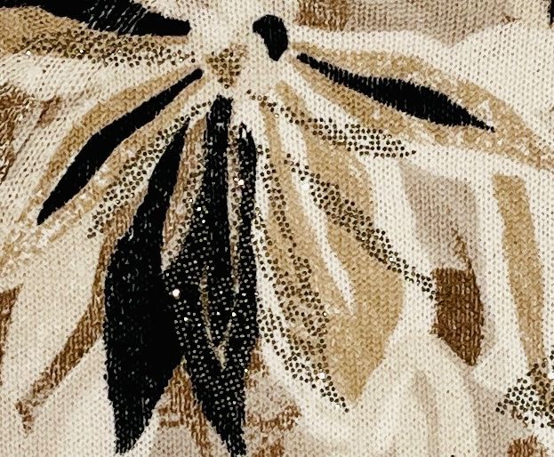 Monari Maglioni & Felpe: MONARI Pullover mit Flower-Print und Strasssteinchen G.34 – Usato da Oberwil BL venduto da DANA_FOX 3