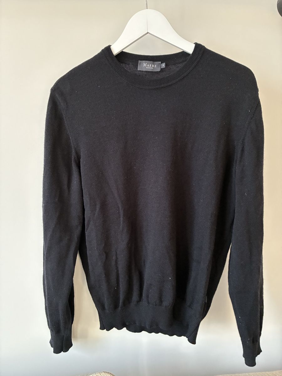 Pullover & Sweatshirts: Maerz München Pullover schwarz Grösse M – Gebraucht aus Henggart von escorpio0511