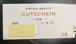 Gutschein VR Center Basel