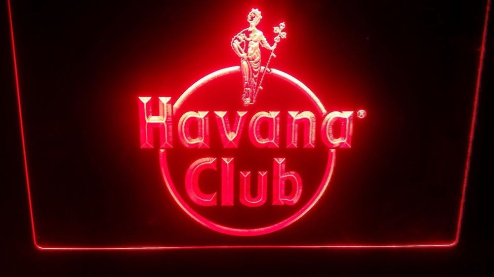 Havana Club Leuchtschild / Leuchtreklame