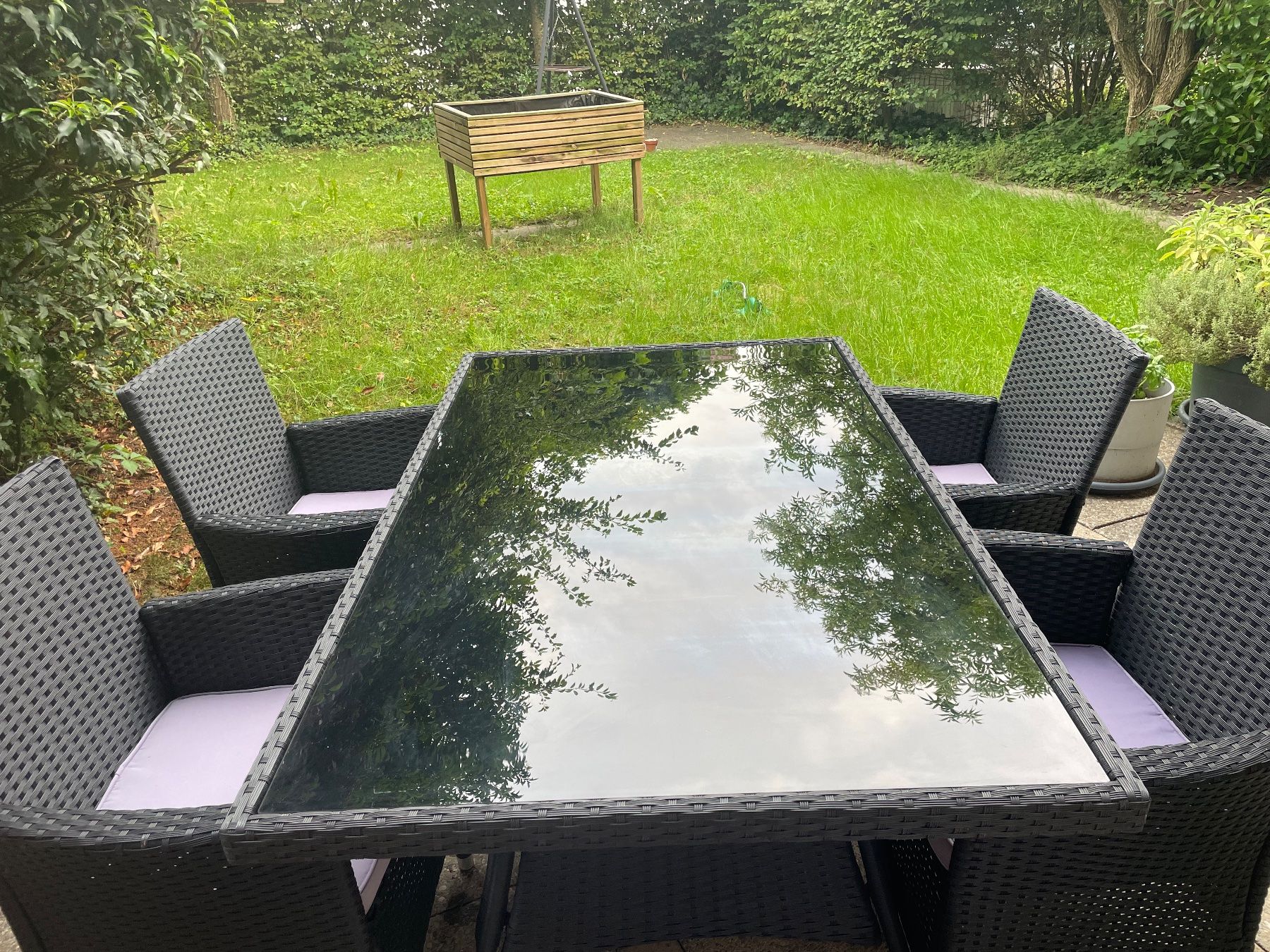 Set di tavolo e panche: Gartentisch mit Stühlen, ab CHF 0.- – Usato da Rümlang venduto da SA_R 1