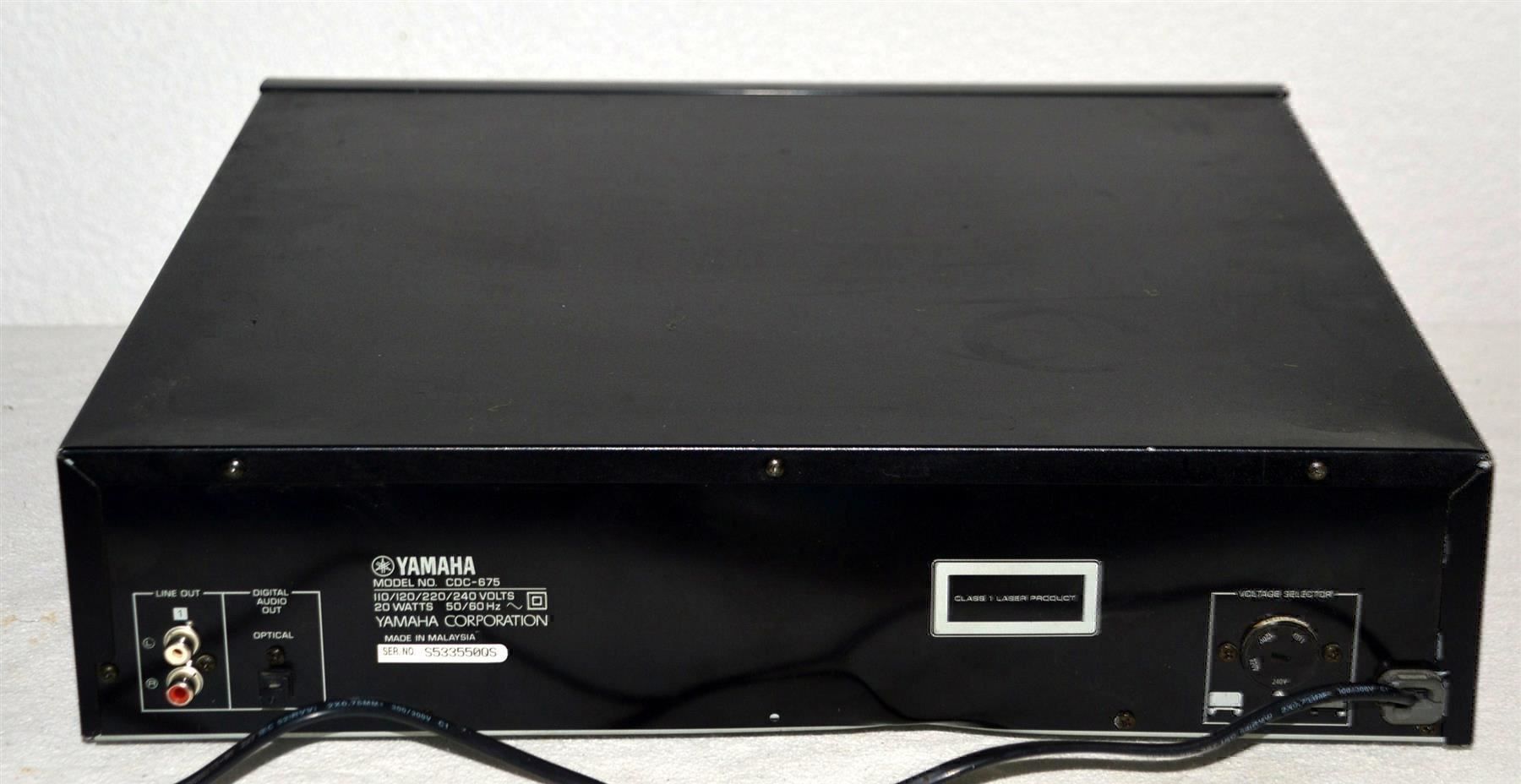 Yamaha Multimediaplayer & Streamer: Yamaha CDC-675 CD-Wechsler / Changeur de CD – Defekt aus Collonges von arashee 6