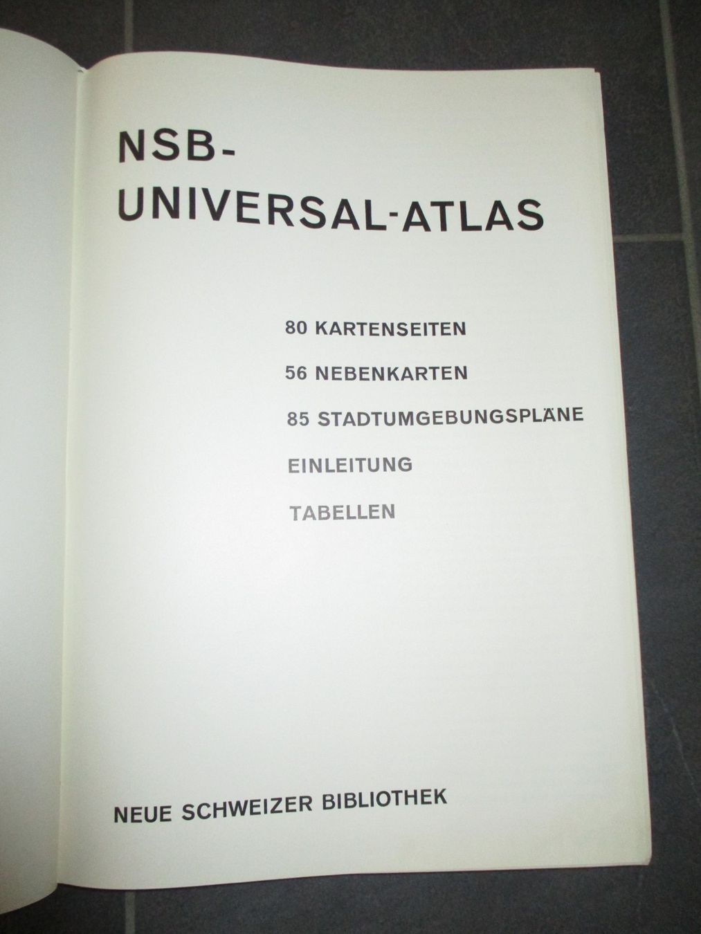 Bücher: Universal Atlas von 1968 – Gebraucht aus Büsingen von aue_2mh6 1