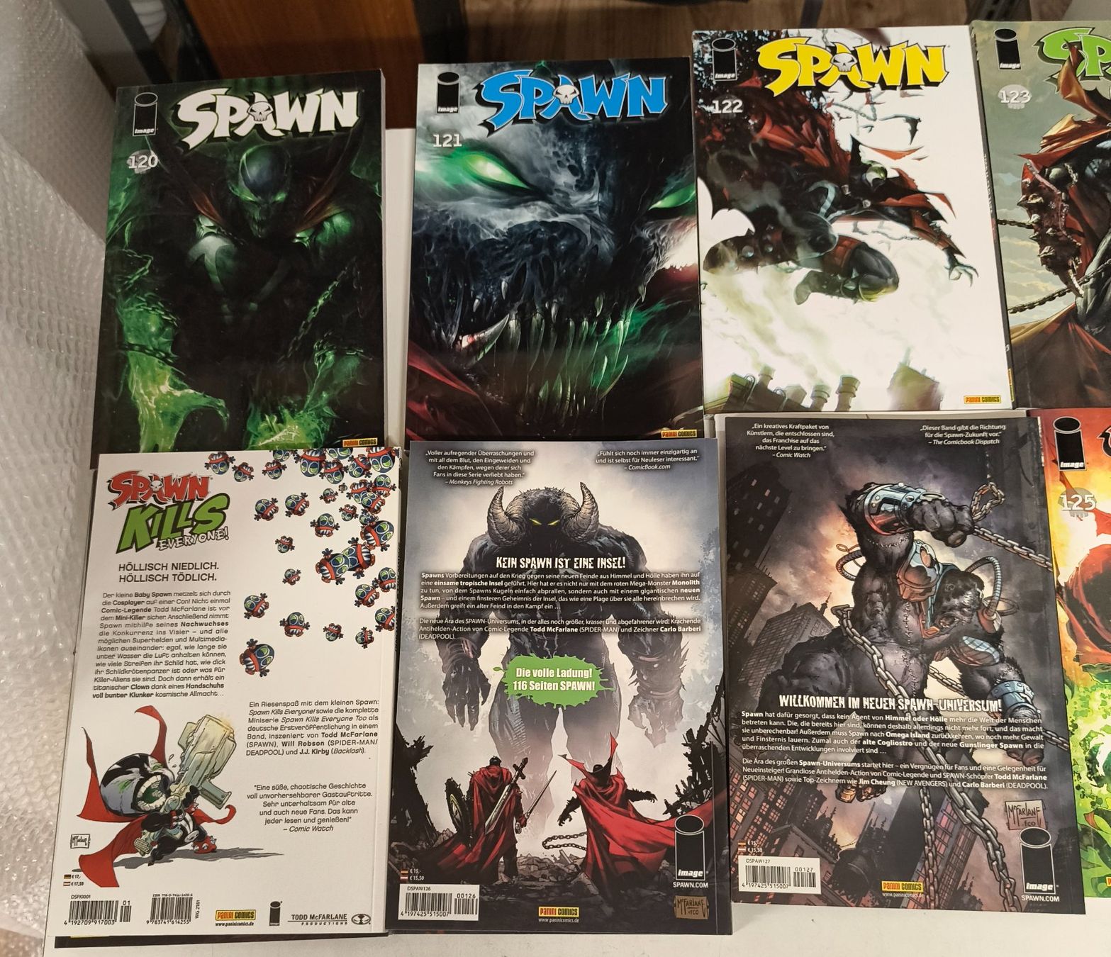 Comics: 11 Spawn Comics von Todd McFarlane – Gebraucht aus Basel von bk_brockibasel 5