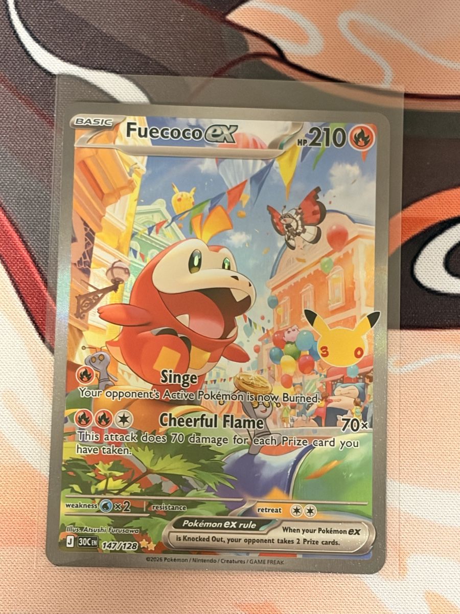 Pokémon Carte collezionabili: 30th Celebration Fuecoco ex  – Nuovo (secondo la descrizione) da Seengen venduto da ramooon