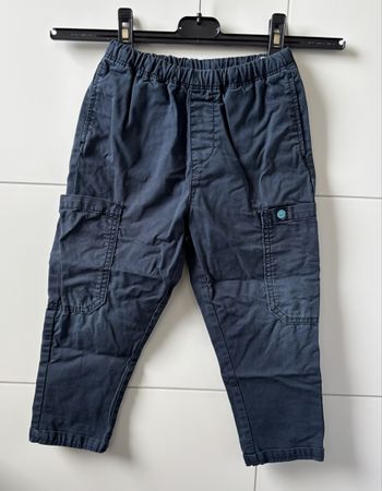 Stoffhose Next 104 dunkelblau Jungen