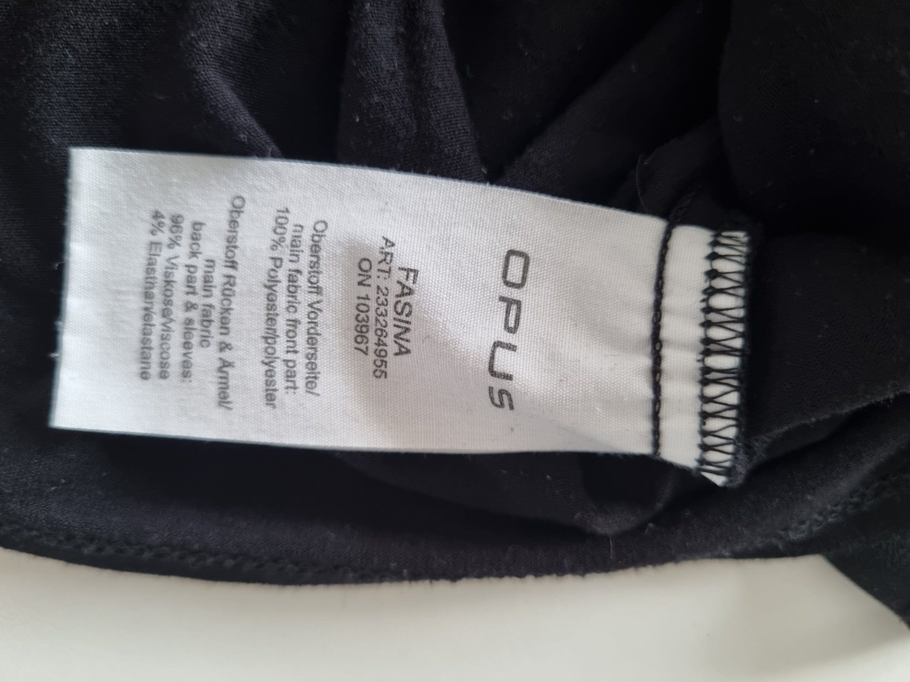 Opus Chemisiers: Gr. 42 Bluse Opus schwarz – Neuf (Voir description) à Sutz par Dalilea 2