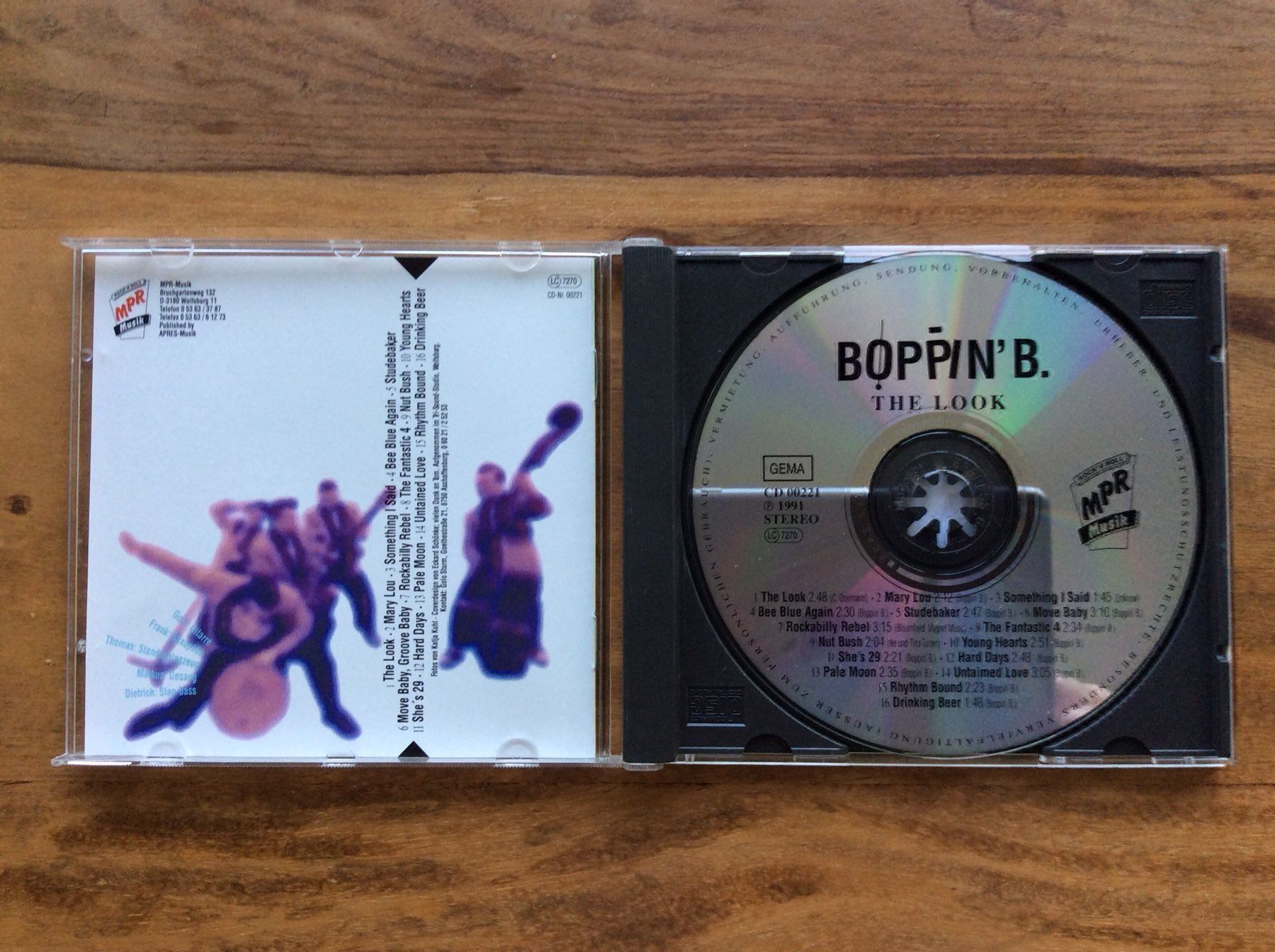 CDs: CD Boppin' B – The Look – D'occasion à Horgen par flyingpenguin2000 1