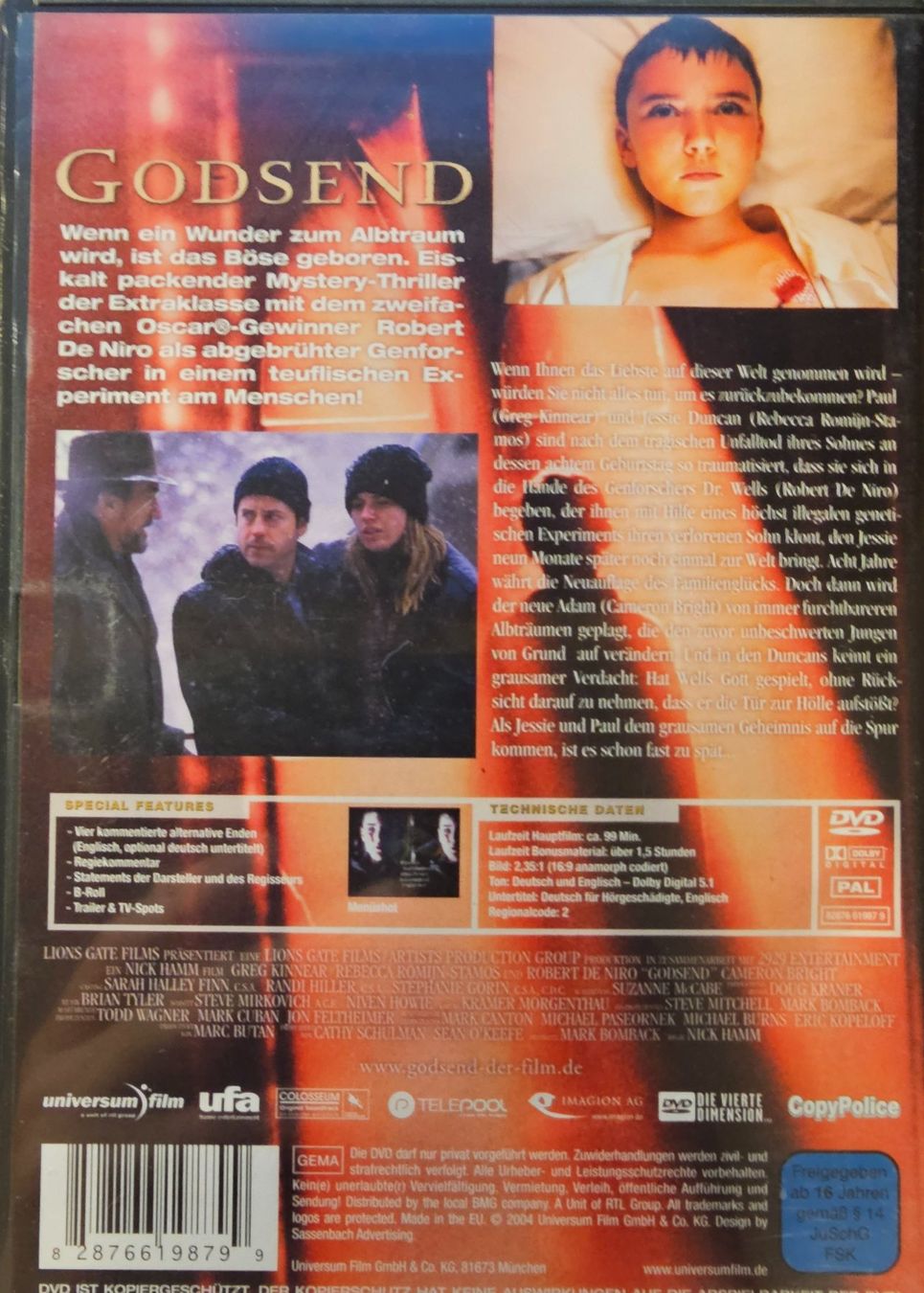 Tutti i DVDs: Godsend – Usato da Wahlen b. Laufen venduto da Cg10 1