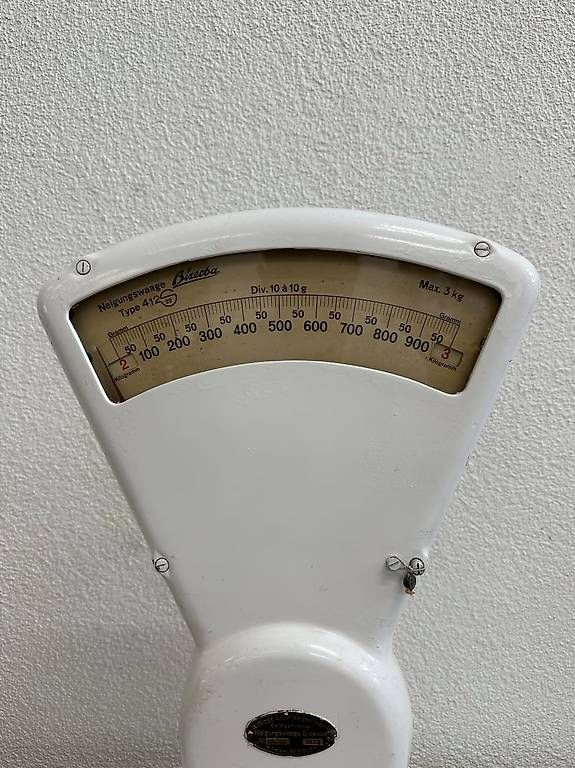 Bizerba Bilance da cucina: Vintage Bizerba Neigungswaage Typ 412s, 1932 – Usato da Obernau venduto da Arche_Noah_Brocki 3
