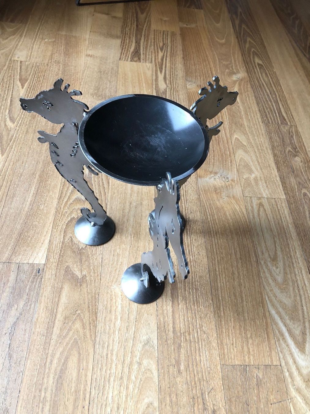 Bougeoirs: Kerzenständer Skulptur Eisen – D'occasion à Sissach par skippylisa 1