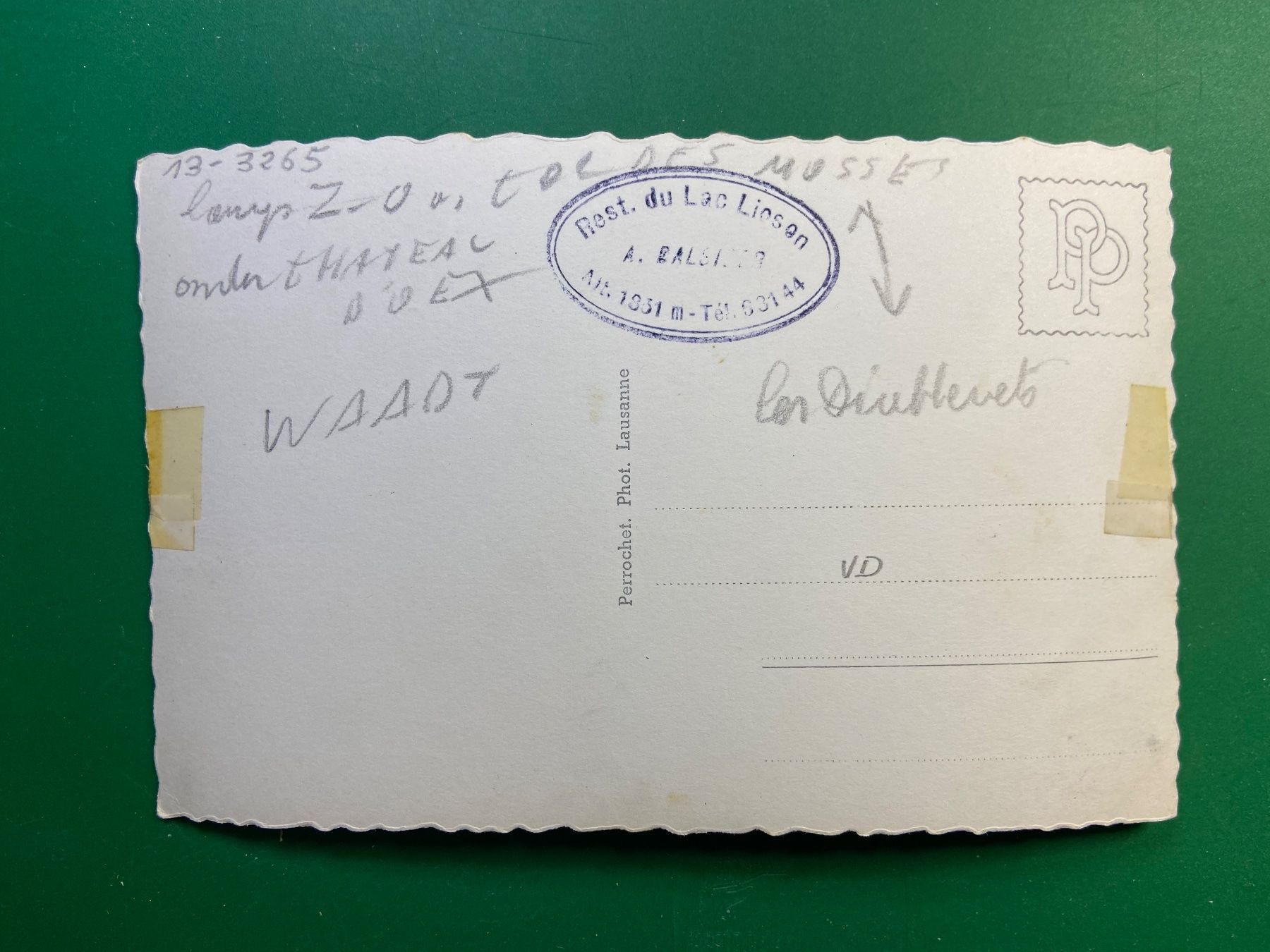 Cartoline postali: Lac Lioson – Usato da Steg VS venduto da _vinci_ 1