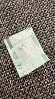 Piercing Stab durchsichtig mit Kugel, steril