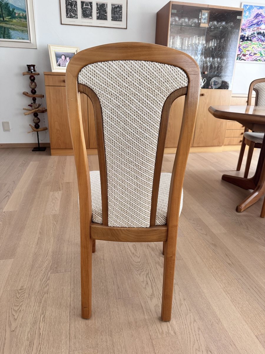Stühle: 6xHolzstuhl mit Stoffbezug set – Neu (gemäss Beschreibung) aus Rünenberg von nin_7qct 2