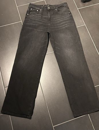 Wide Leg Hose von C&A, Grösse 42, dunkelgrau