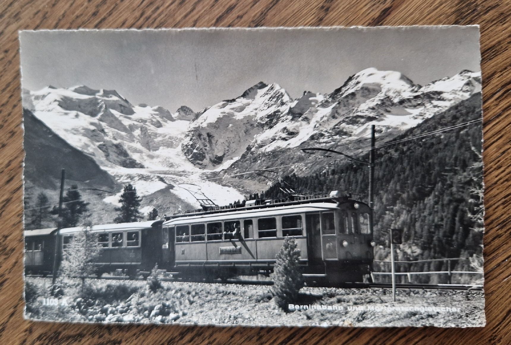 Ansichtskarten: Berninabahn 1964 – Gebraucht aus Ebikon von Donar50