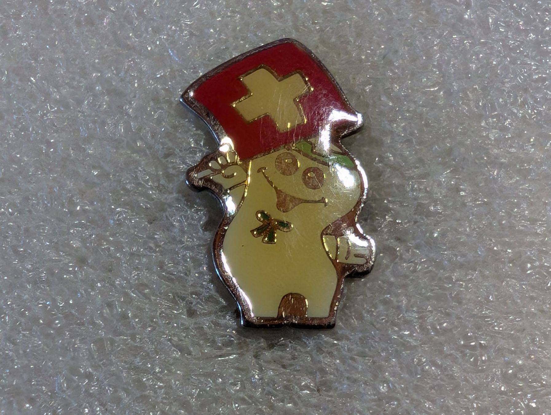 Placchette & Badge: Ansteckpin 81: Maga Bio – Usato da Oppligen venduto da Pin-Fall-Shop