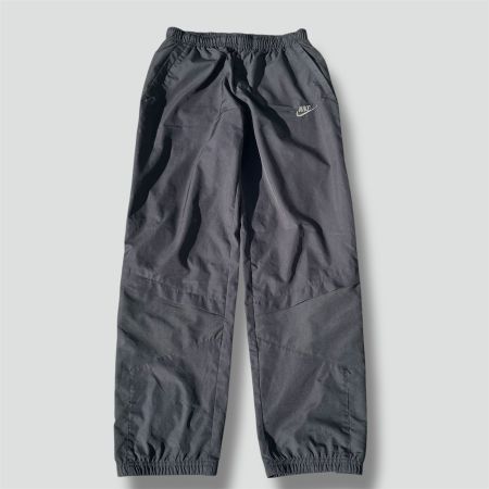 Nike Air Streetwear black track pants baggy vintage hose