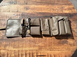 Vintage Militär Mannsputzzeug / Schuhputzset