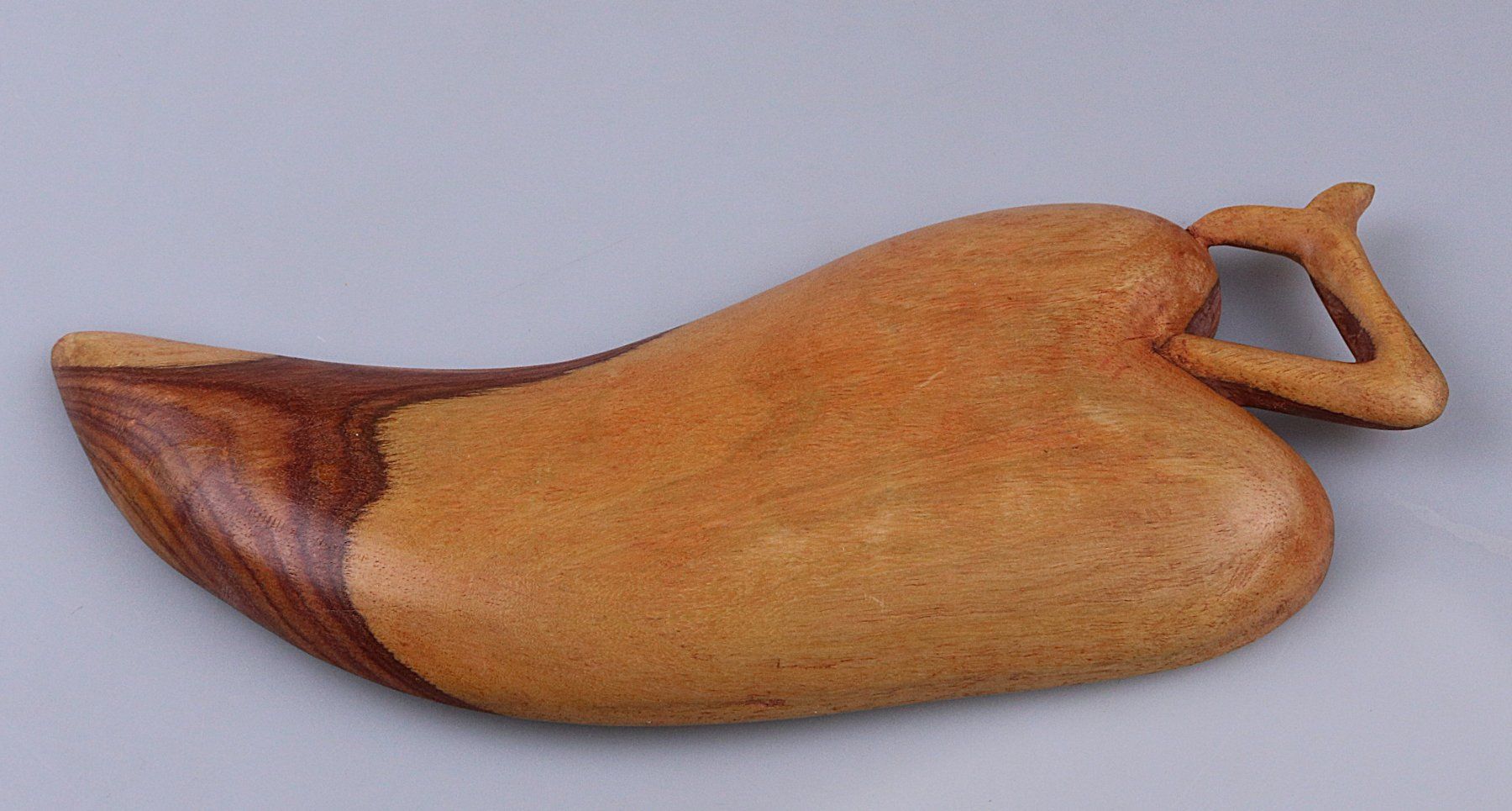 Plateaux: Holzschale mit Griff Blattform – D'occasion à Volketswil par brockipfannenstil 4