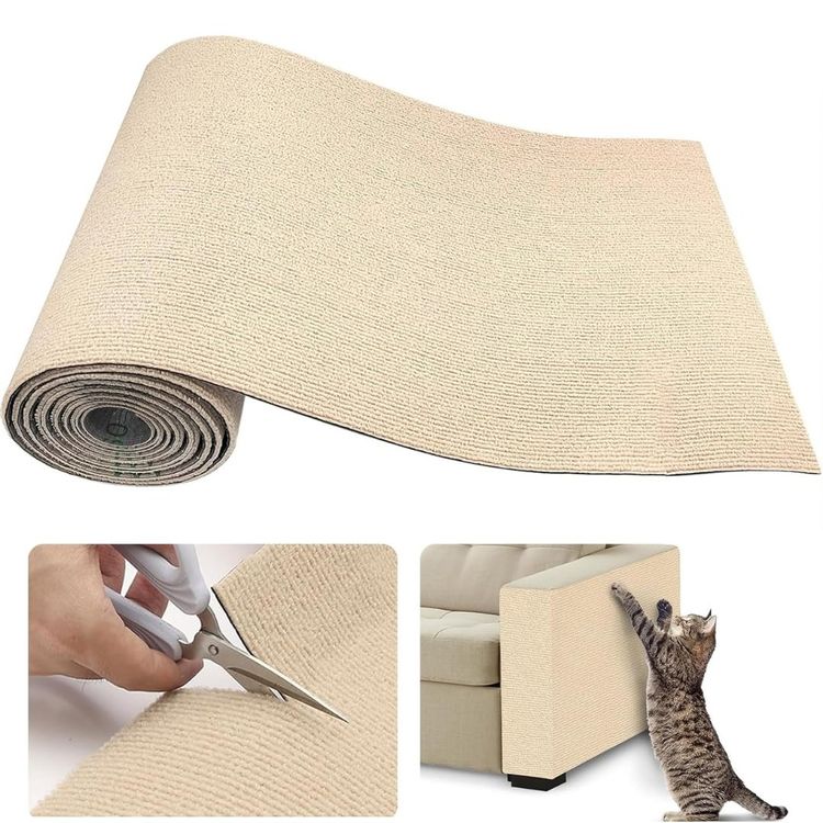 Kratzschutz-Matte Für Katzen - Selbstklebend & Wiederverwendbar - Schützt Möbel Vor Krallen