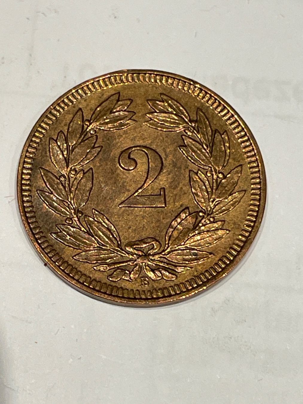 Tutti le monete: Münze 2 Rappen 1918 – Usato da Schlossrued venduto da Tkanada 1