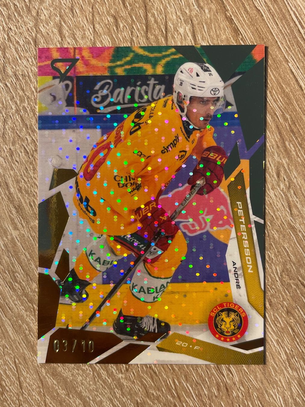 Sportzoo Sammelbilder & Trading cards: André Petersson SCL Tigers 03/10 – Gebraucht aus Thun von Suomitiger