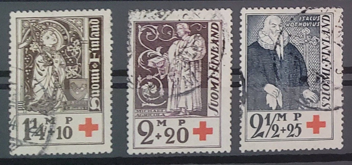Tutti i francobolli: Finnland Rotes Kreuz 1933, gestempelt – Usato da Buchrain venduto da mue_kru