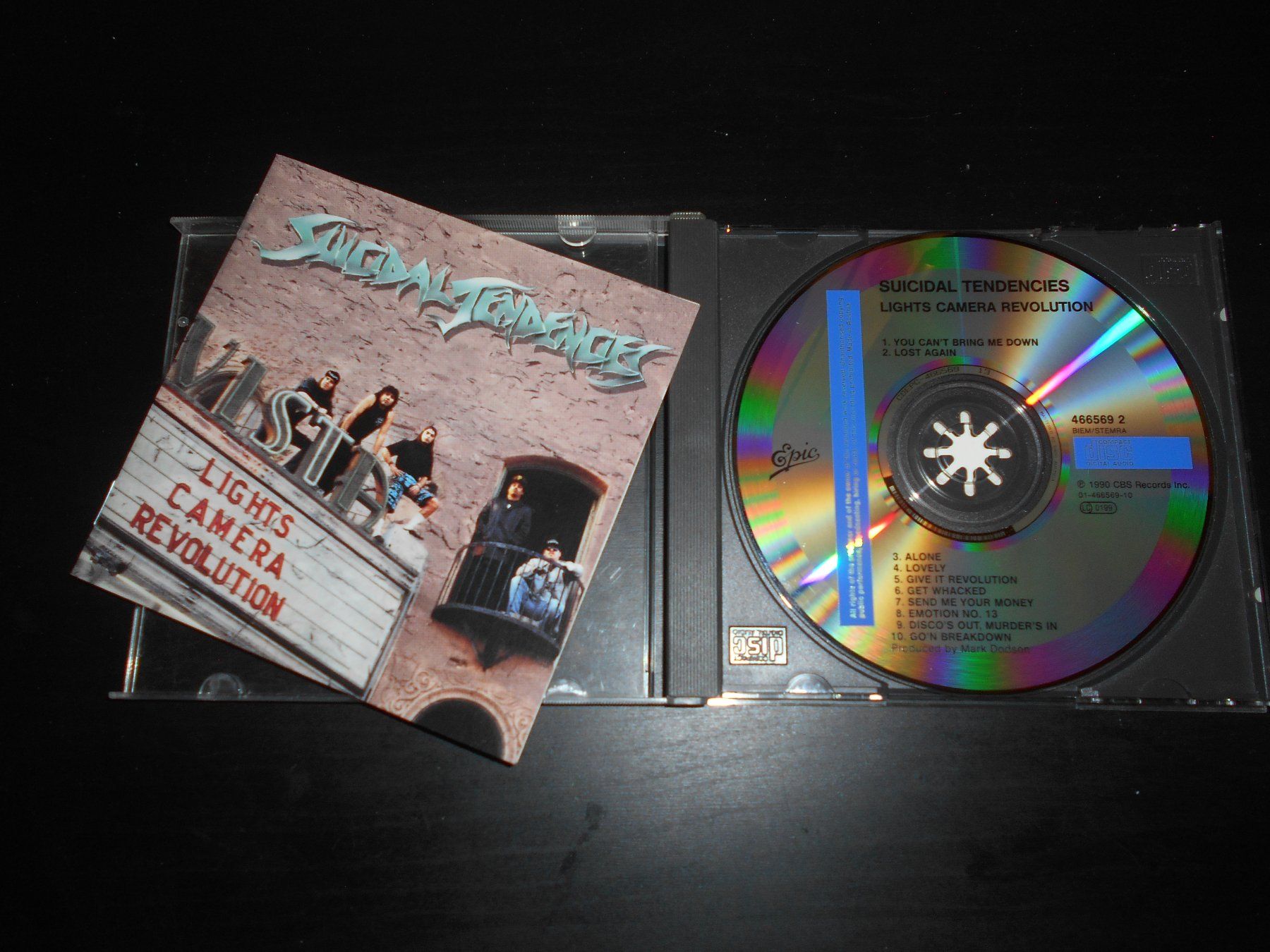 CD: Suicidal Tendencies – Lights Camera Revolution / 1990 – Usato da Aarberg venduto da witchhunter01