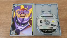 Playstation 2 PS2 Spyro Enter the Dragonfly Platinum Edition