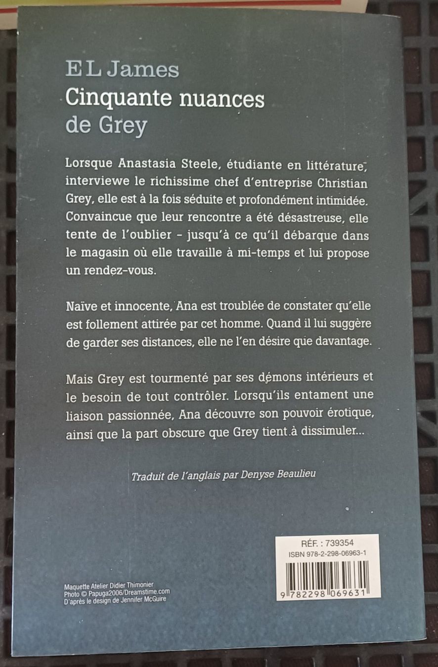 Bücher: Cinquante nuances de Grey, EL James – Gebraucht aus Genève von cle_vk5j 1
