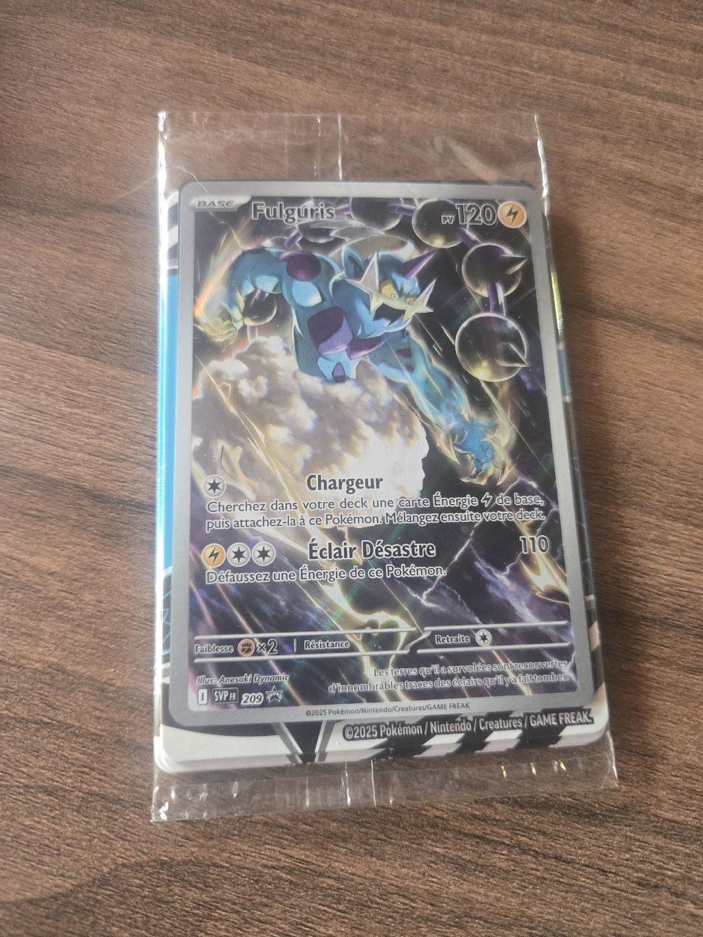 Pokémon Carte collezionabili: Écarlate et Violet Fulguris promo 209 – Nuovo (secondo la descrizione) da Rossinière venduto da seb_68fd