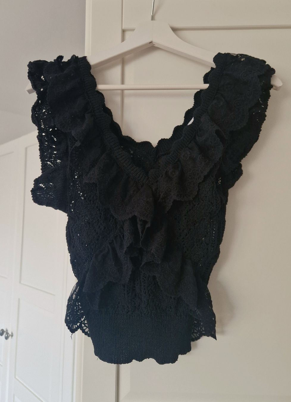 Zara Top: Neu - Zara schwarzes Top, Gr. S – Nuovo (secondo la descrizione) da Fislisbach venduto da mgr_yy8b