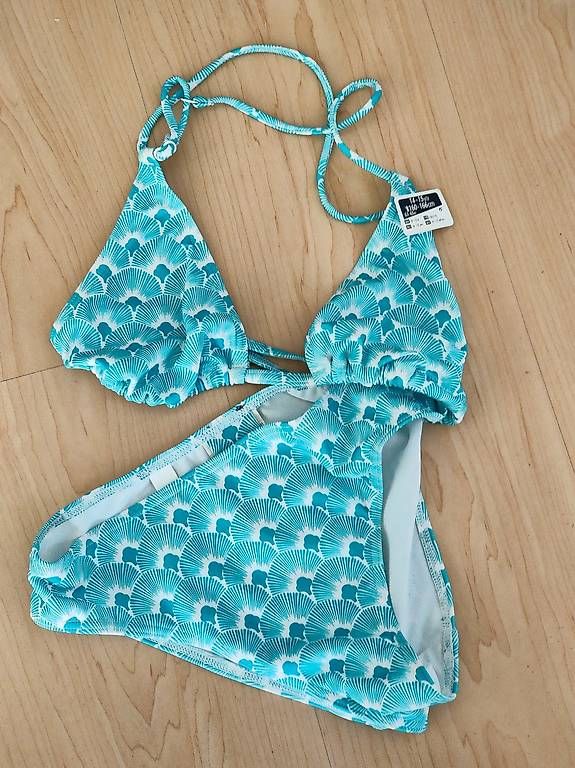 Costumi da bagno & Bikini: Mädchen-Bikini hellblau Gr 164 NEU! – Nuovo e nell'imballaggio originale da Münchenstein venduto da sterni_0813