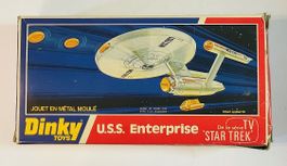 Dinky Toys Die Cast U.S.S. Enterprise Star Trek Vintage 70er