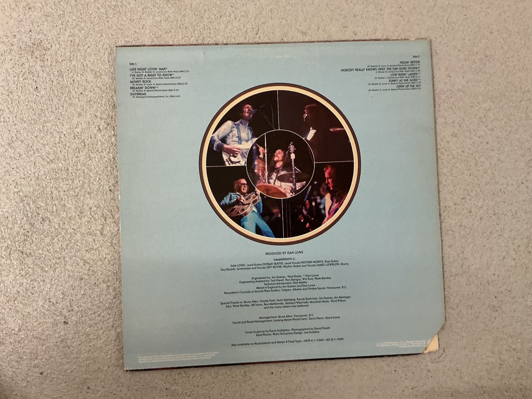 Dischi in vinile: Hammersmith LP – Usato da Winterthur venduto da Tumko-Vinyl 1