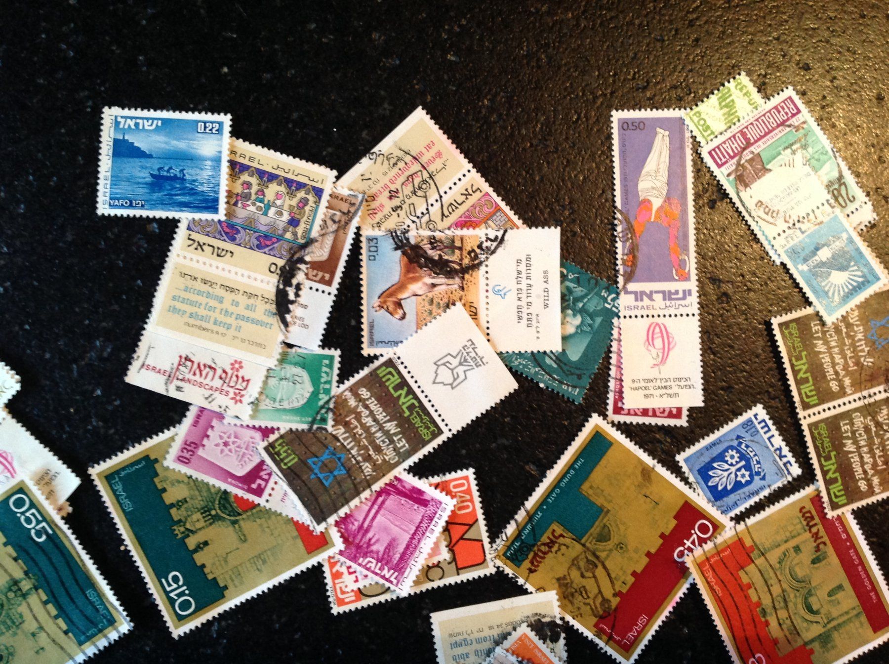 Alle Briefmarken: timbre Israel – Gebraucht aus Vuiteboeuf von broticaire 1
