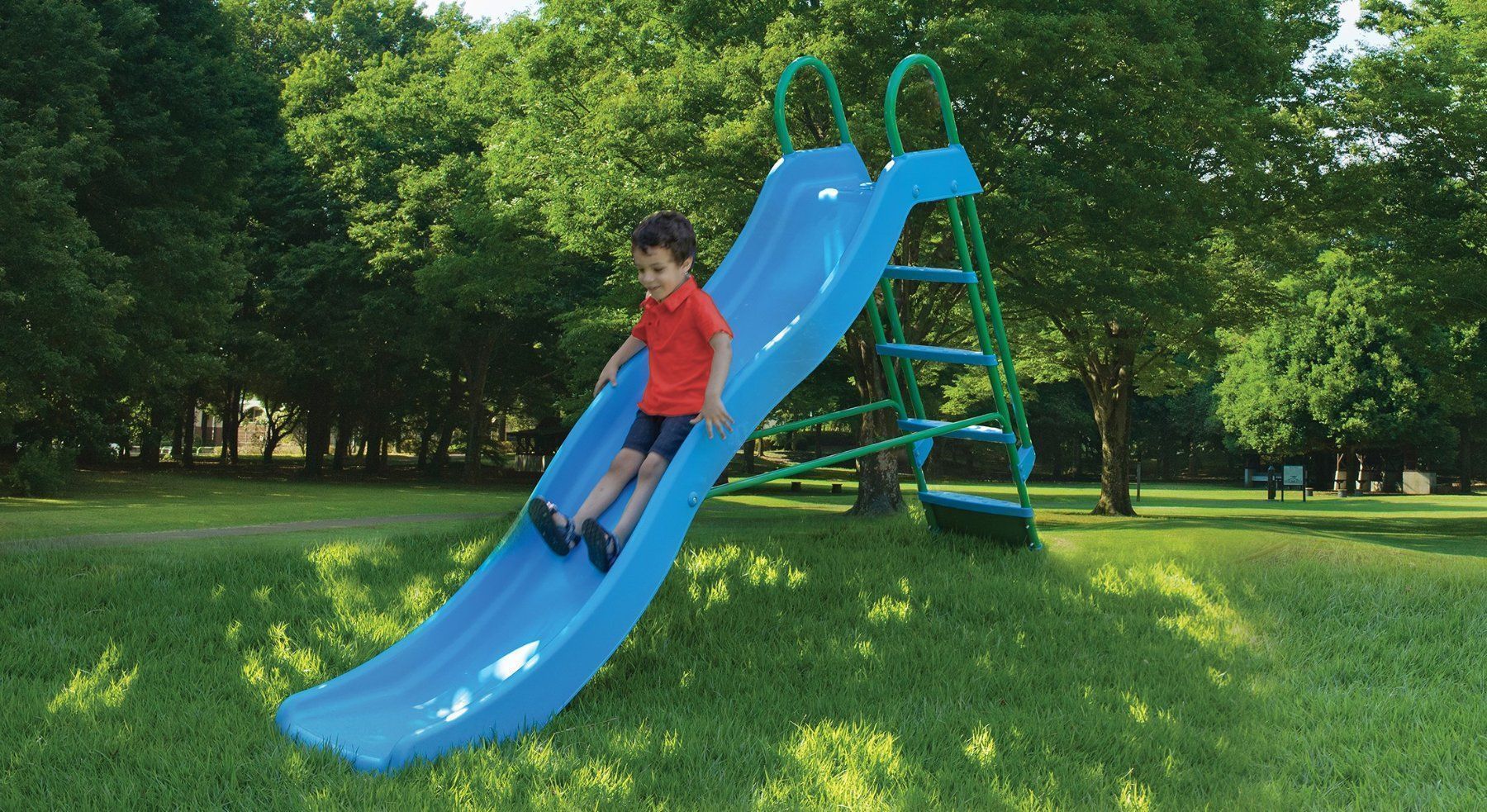 Scivoli: Rutschbahn Wavy 2.06m mit Wasserspiel – Nuovo e nell'imballaggio originale da Erlinsbach venduto da Home-World 4
